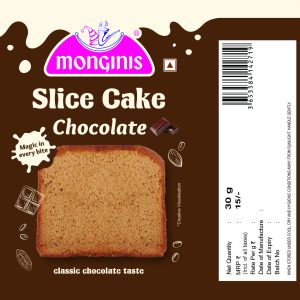 Chocolate Slice Cake(75pcs/box)(MRP ₹15/Pcs.)